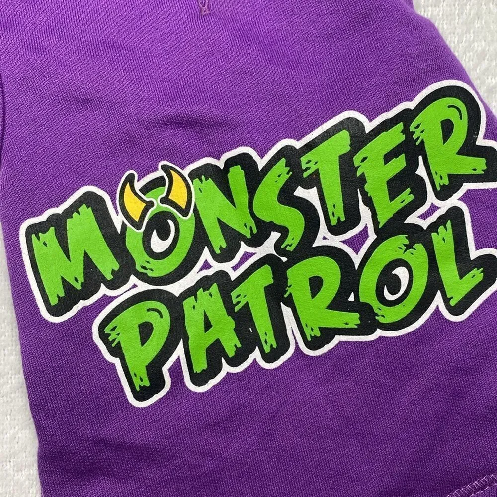 Monster Patrol Halloween Dog Hoodie Costume